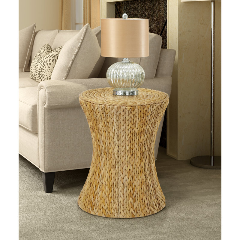 Coastal Farmhouse Northside Drum End Table & Reviews Wayfair